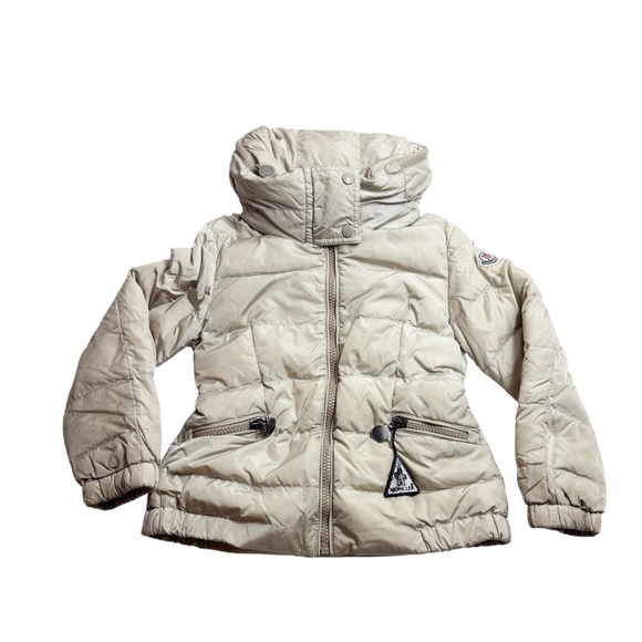 Moncler beige down puffer